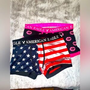 Lot of three fun men’s boxers